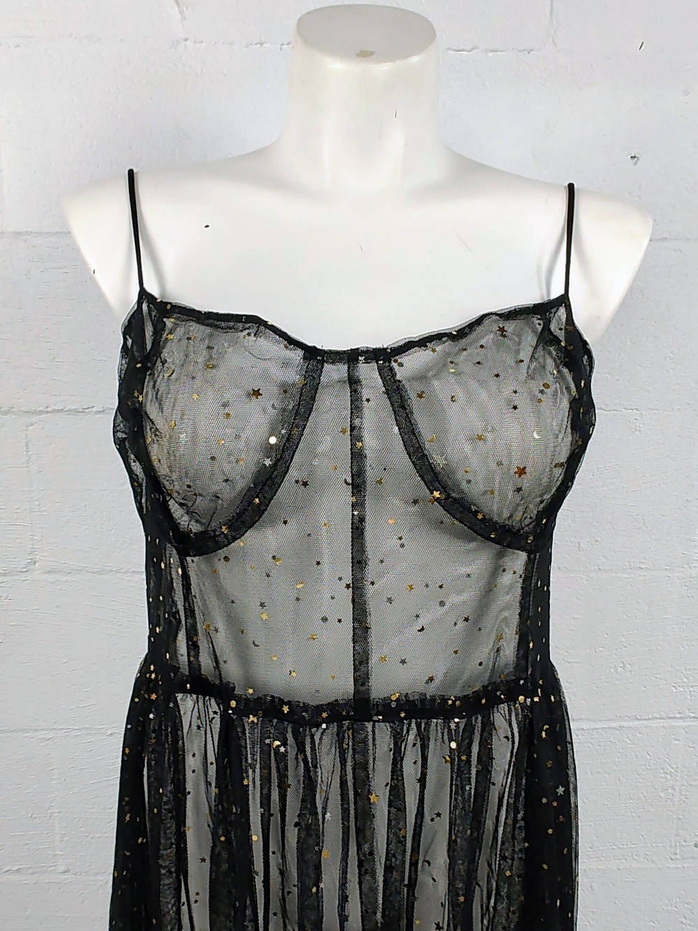 Showpo Stunning View Bodice Sheer Maxi Dress - Picture 5 of 9